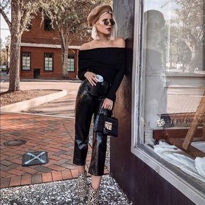 XLE the Label Lauren Cropper Pants Black